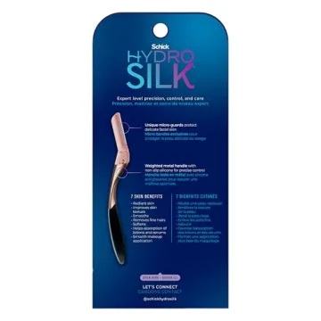 Schick Hydro Silk Dermaplaning Wand | Exfoliate & Glow