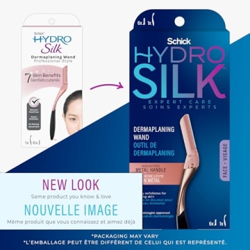 Schick Hydro Silk Dermaplaning Wand | Exfoliate & Glow