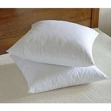 Downluxe Indoor White Pillows for Ultimate Comfort