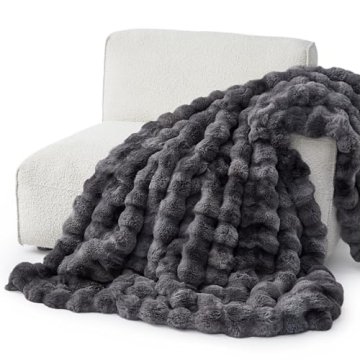Bedsure Faux Fur Blanket - Soft and Cozy Throw for All