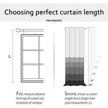 White Semi Sheer Curtains for Bedroom Living Room Linen Textured Window Treatment Set 63 inch Length Light Filtering Sheer Window Drapes for Kitchen Dining 52" w x 2 Panels Grommet Top