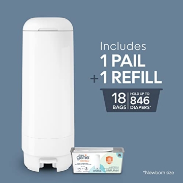 Diaper Genie Signature Pail - Ultimate Diaper Solution