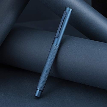 Hongdian Dark Blue Forest Fountain Pen Fine Nib 0.5mm