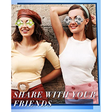 Playful Mushroom Shape Sunglasses - 6 Fun Pairs