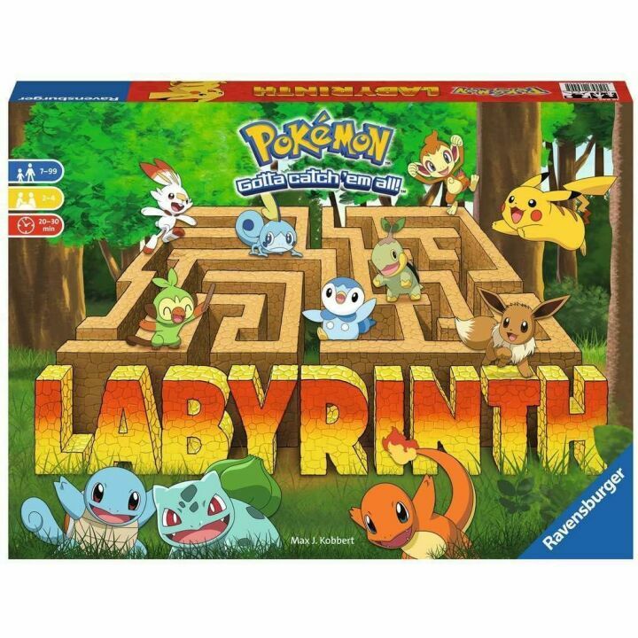 Pokémon Labyrinth Board Game for Fun Family Play
