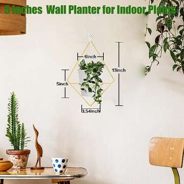 Koalaime Self-Watering Wall Planter Sets for Modern Decor
