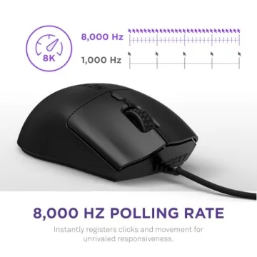 NZXT Lift 2 Ergo Lightweight Wired Gaming Mouse