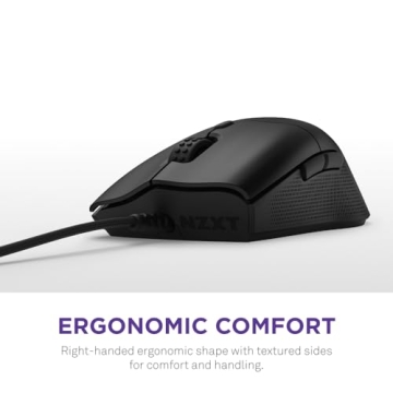 NZXT Lift 2 Ergo Lightweight Wired Gaming Mouse
