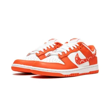 Nike Women’s Dunk Low Orange Paisley Sneakers for Comfort