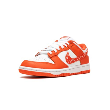 Nike Women’s Dunk Low Orange Paisley Sneakers for Comfort