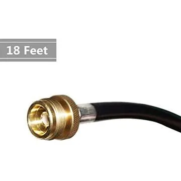 DOZYANT Propane Adapter Hose 1 lb to 20 lb Conversion