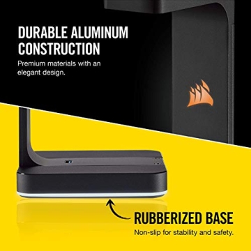 Corsair ST100 RGB Premium Headset Stand with 7.1 Sound