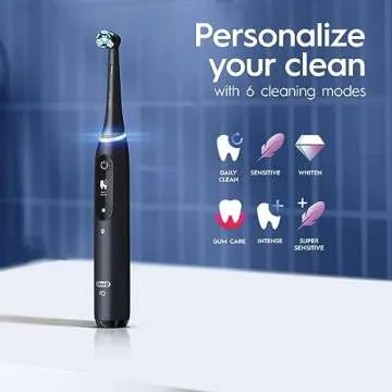 Oral-B iO Series 8 Electric Toothbrush - Advanced Cleaning & Care