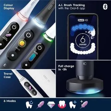 Oral-B iO Series 8 Electric Toothbrush - Advanced Cleaning & Care