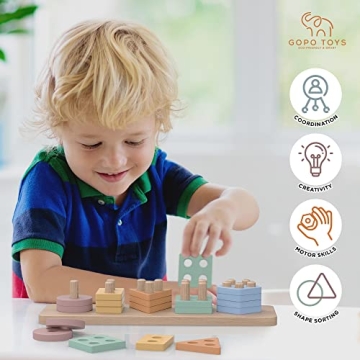 Fun and Safe Montessori Toys for Toddlers - GOPO TOYS