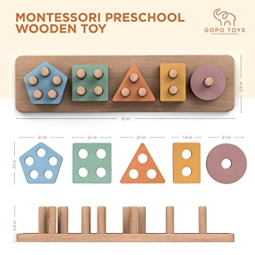 Fun and Safe Montessori Toys for Toddlers - GOPO TOYS