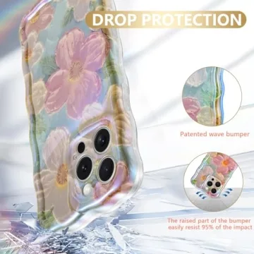 Colorful iPhone 16 Pro Max Case with Screen Protector