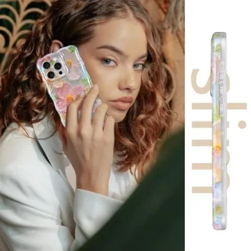 Colorful iPhone 16 Pro Max Case with Screen Protector