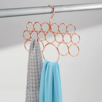 iDesign Axis Scarf Hanger for Scarves and Accessories
