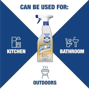 Bar Keepers Friend Soft Cleanser (13 oz) and MORE Spray + Foam (25.4 oz) Multipurpose Cleaner Bundle, Stain & Rust Remover for Multi Surface Bathroom, Kitchen & Outdoor Cleaning