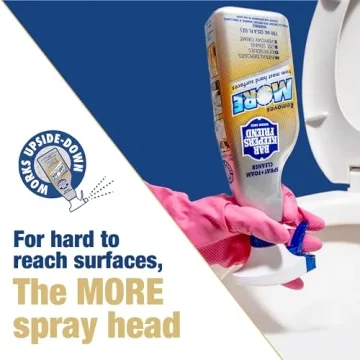 Bar Keepers Friend Soft Cleanser (13 oz) and MORE Spray + Foam (25.4 oz) Multipurpose Cleaner Bundle, Stain & Rust Remover for Multi Surface Bathroom, Kitchen & Outdoor Cleaning