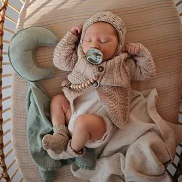 FRIGG Natural Rubber Baby Pacifier 2-Pack | Safe & Stylish