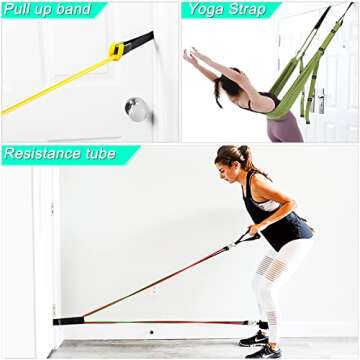 Durable Door Anchor for Resistance Bands - Must-Have Fitness Tool
