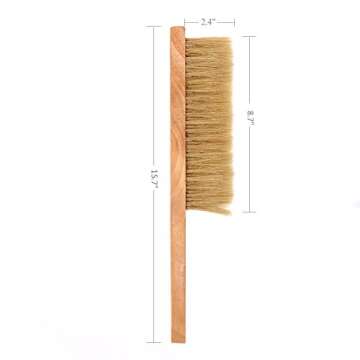 M.Z.A Horse Hair Bee Brush - Durable Beekeeping Tool