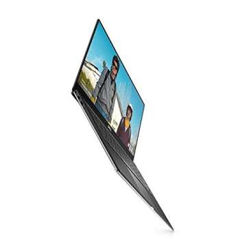 Dell XPS 9370 Laptop, 13.3" UHD (3840 x 2160) InfinityEdge Touch Display, 8th Gen Intel Core i7-8550U, 16GB RAM, 512 GB SSD, Windows 10, Silver