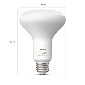 Philips Hue White & Color Ambiance BR30 Smart Bulb
