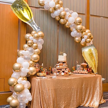Champagne Bottle Balloon Kit for Celebrations and Events