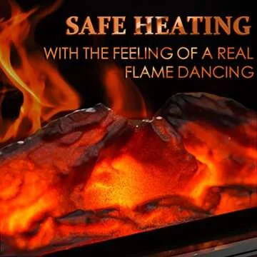 Cozy DONYER POWER Mini Electric Fireplace | Tabletop Heater