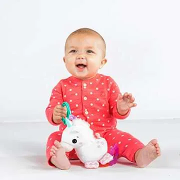 Bright Starts Unicorn Plush Toy for Infants - Fun & Functional!