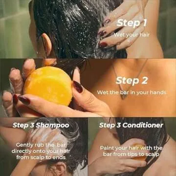 Eco-Friendly Shampoo & Conditioner Bar Set for Healthy Hair
