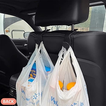 TISOHUGO Car Headrest Hooks - Stylish Purse Holders