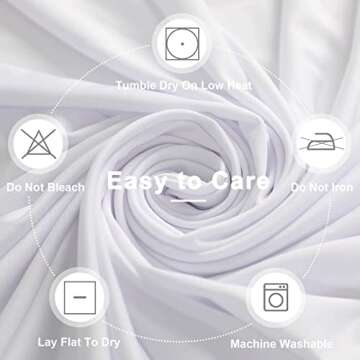 OutdoorLines Fitted Tablecloth for 6 Foot Tables