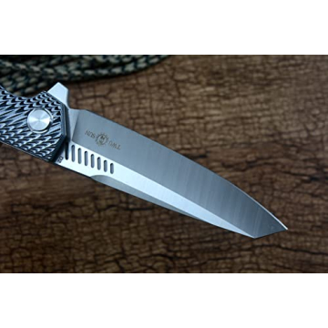 TwoSun TS16 G10 Handle Folding Knife with D2 Blade