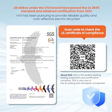 Vivi F26FUL Electric Bike Peak 1000W for All Terrain