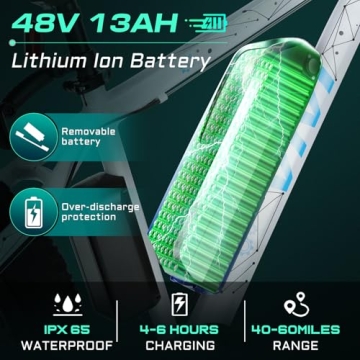 Vivi F26FUL Electric Bike Peak 1000W for All Terrain