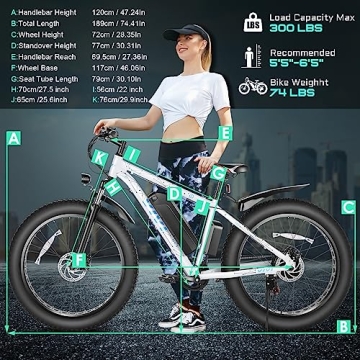 Vivi F26FUL Electric Bike Peak 1000W for All Terrain