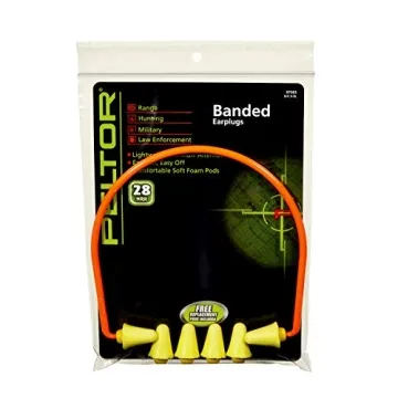 Peltor Sport Banded Style Hearing Protector - 3 Pairs, NRR 28 dB, Soft & Comfortable Ear Plugs, Idea...