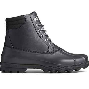Sperry Top-Sider Men's Seasonal Avenue Duck Boot, Black, 11.5