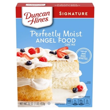 Duncan Hines Signature Perfectly Moist Angel Food Cake Mix 16 oz - Light & Fluffy