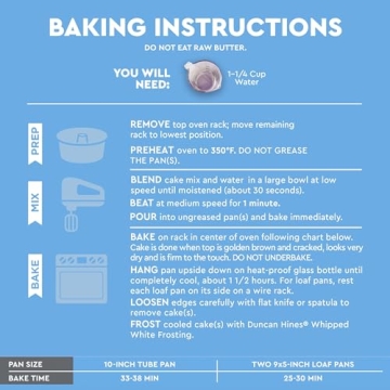 Duncan Hines Angel Food Cake Mix 16 oz Light &amp; Fluffy