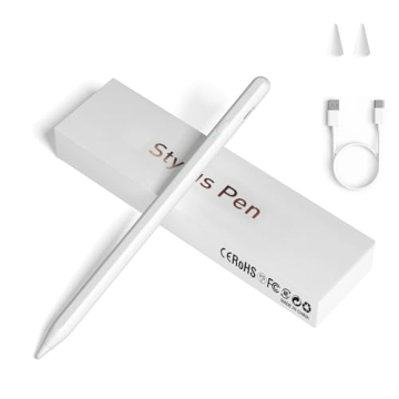 Stylus Pens for Touch Screens, Universal Fine Point iPad Pencil with Magnetic Adsorption Compatible ...