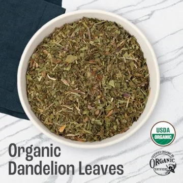 Organic Dandelion Leaves by J Mac Botanicals, 4 oz Bag
