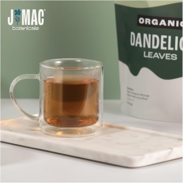 Organic Dandelion Leaves by J Mac Botanicals, 4 oz Bag