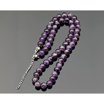 Natural Amethyst Beaded Choker for Healing and Style