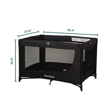 Pamo Babe Portable Crib: Lightweight Playpen with Mattress