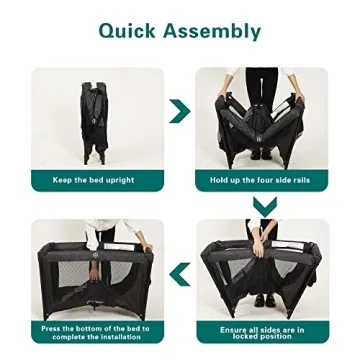 Pamo Babe Portable Crib: Lightweight Playpen with Mattress